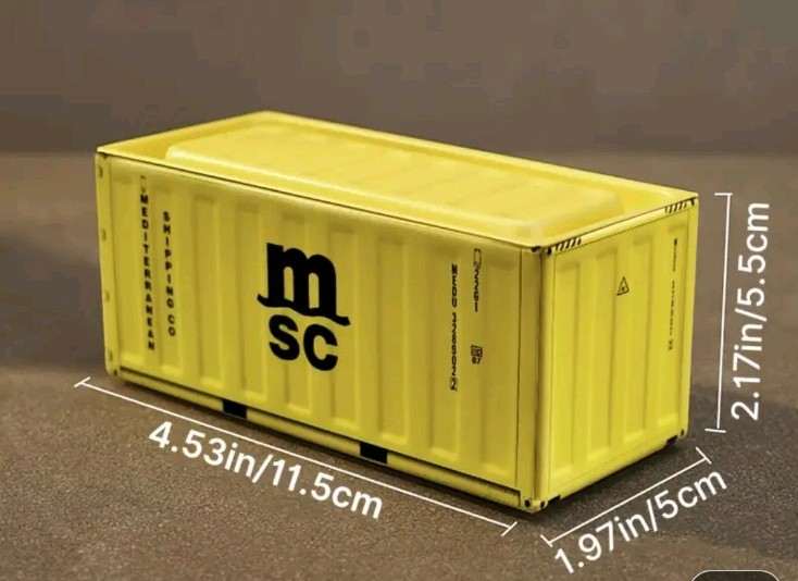 Metal Storage Container Box with Lid – Stackable Multipurpose Office Desk – NEW