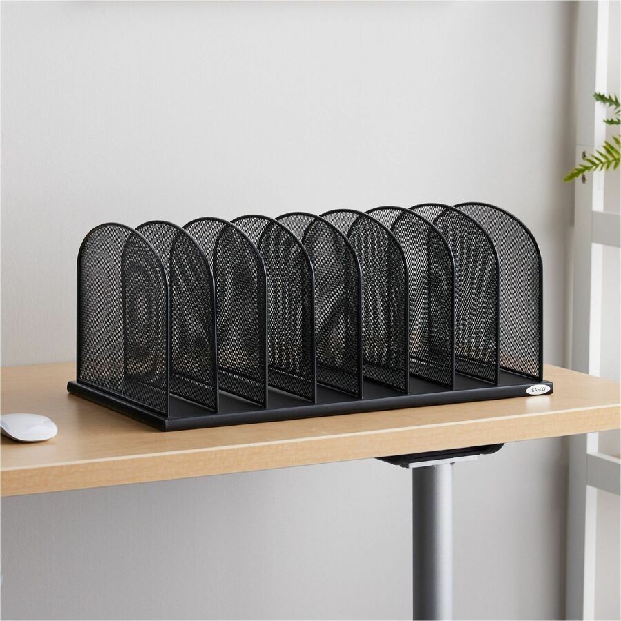 Safco Mesh Desk Desktop Organizer 3253BL Safco Mesh Desk 3253BL 073555325324