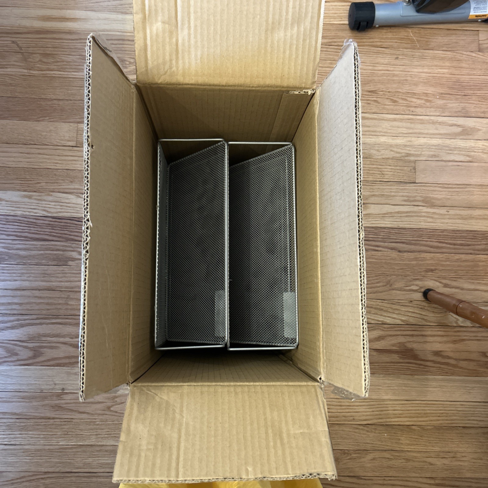 2 Metal Paper Wall Organizers