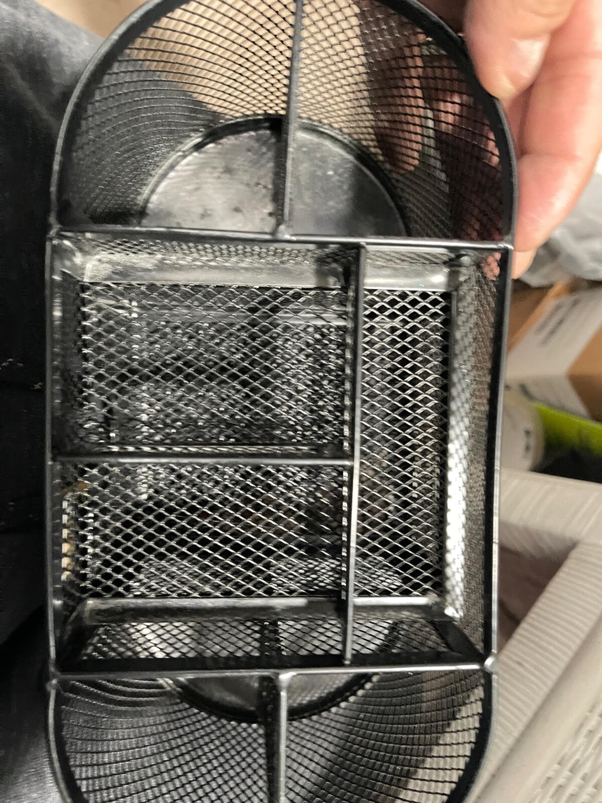 Rolodex 1746466 Mesh Oval Pencil Cup Organizer 3 7/8″H x 4 1/2″W x 9 5/16″D(2E4F