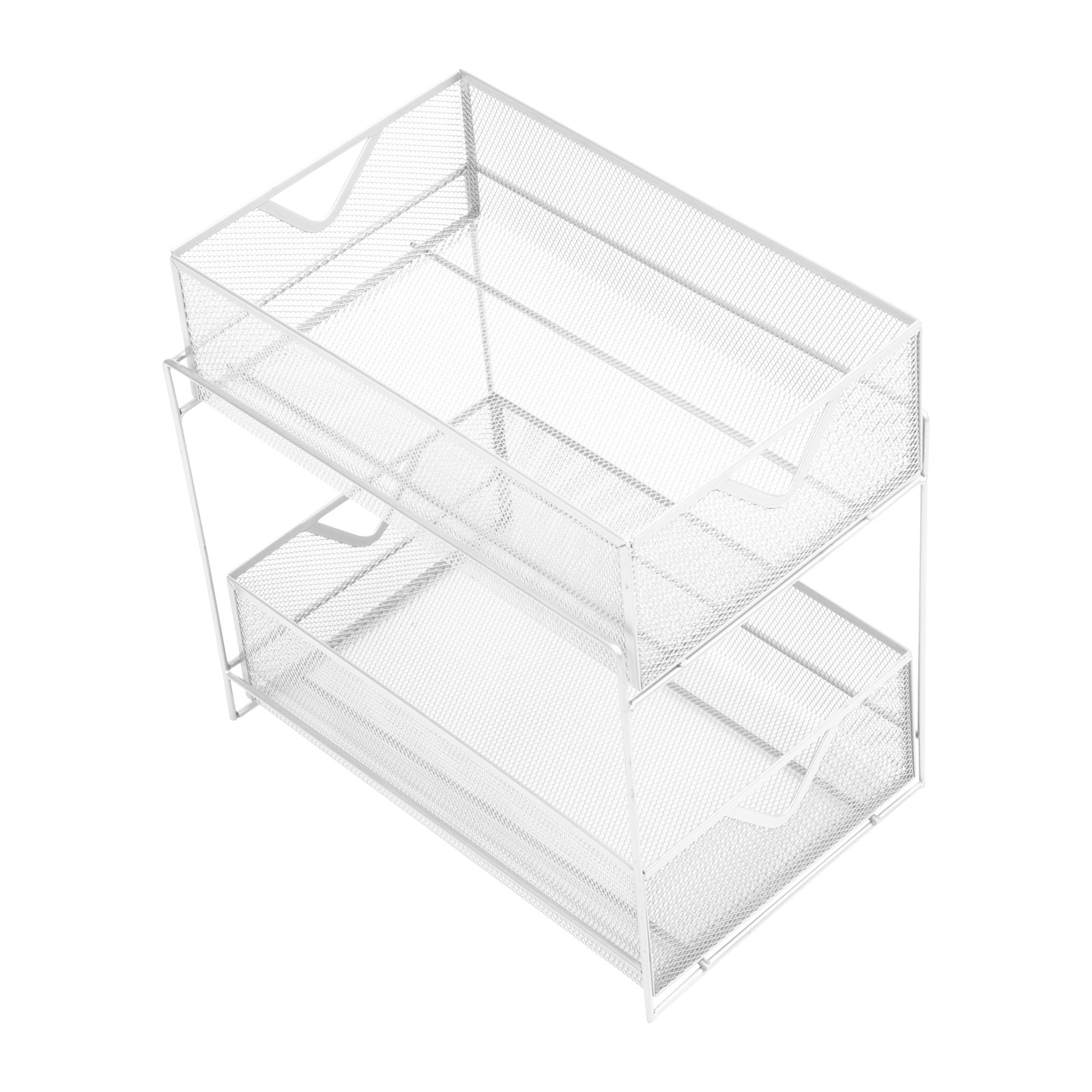 Mind Reader Accessory Organizer, Supply 8.25″ L x 12.5″ W x H, White