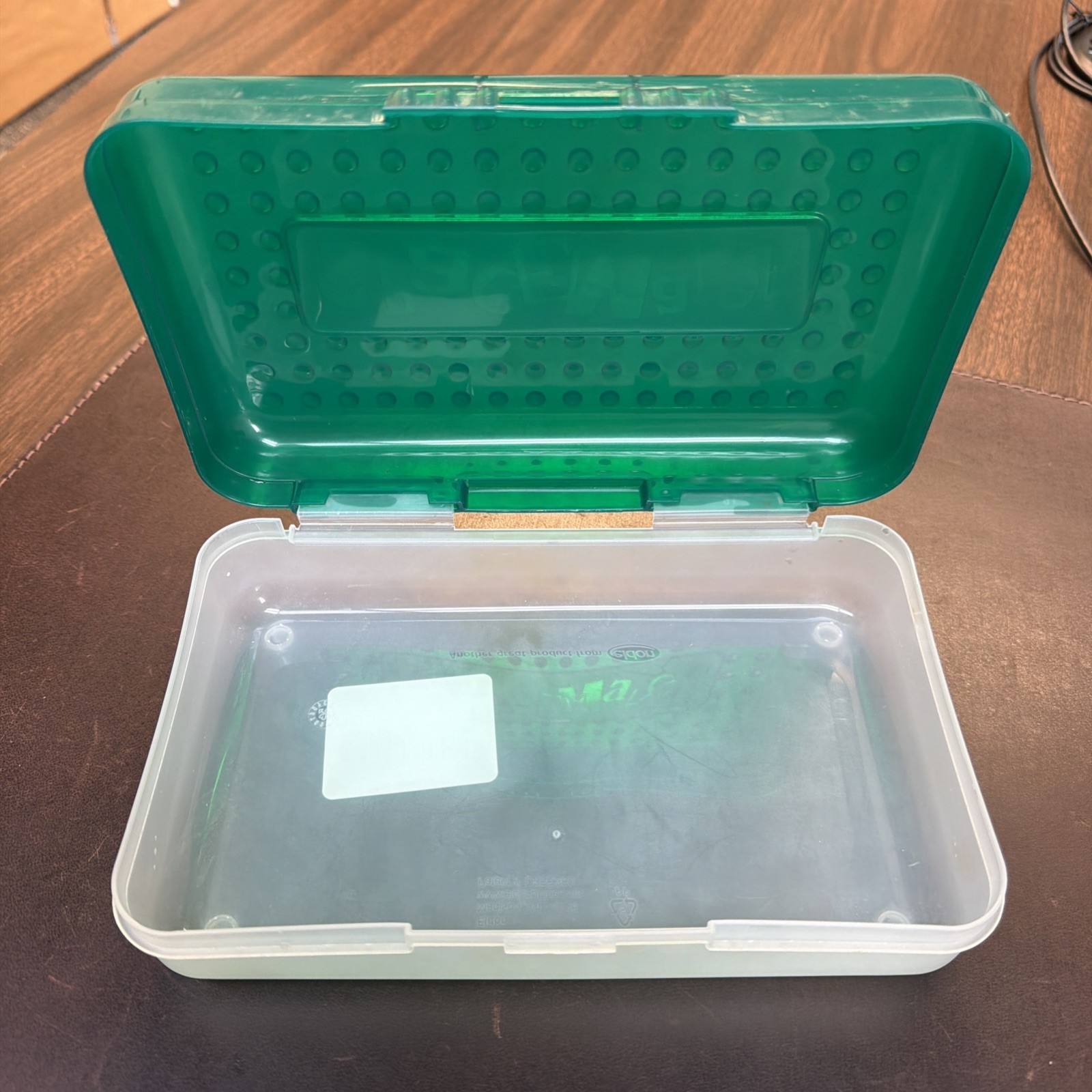 SpaceMaker 8.5×5.5×2.5 | Eldon Office | Green Storage Box Organizer Pencil Case
