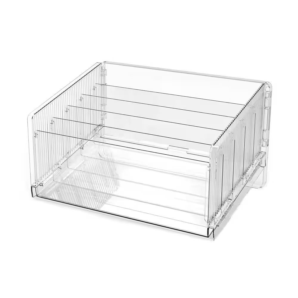 File Sorter Organizer 1Pack Five Layer Clear Acrylic Letter Tray Desktop Mail Ho