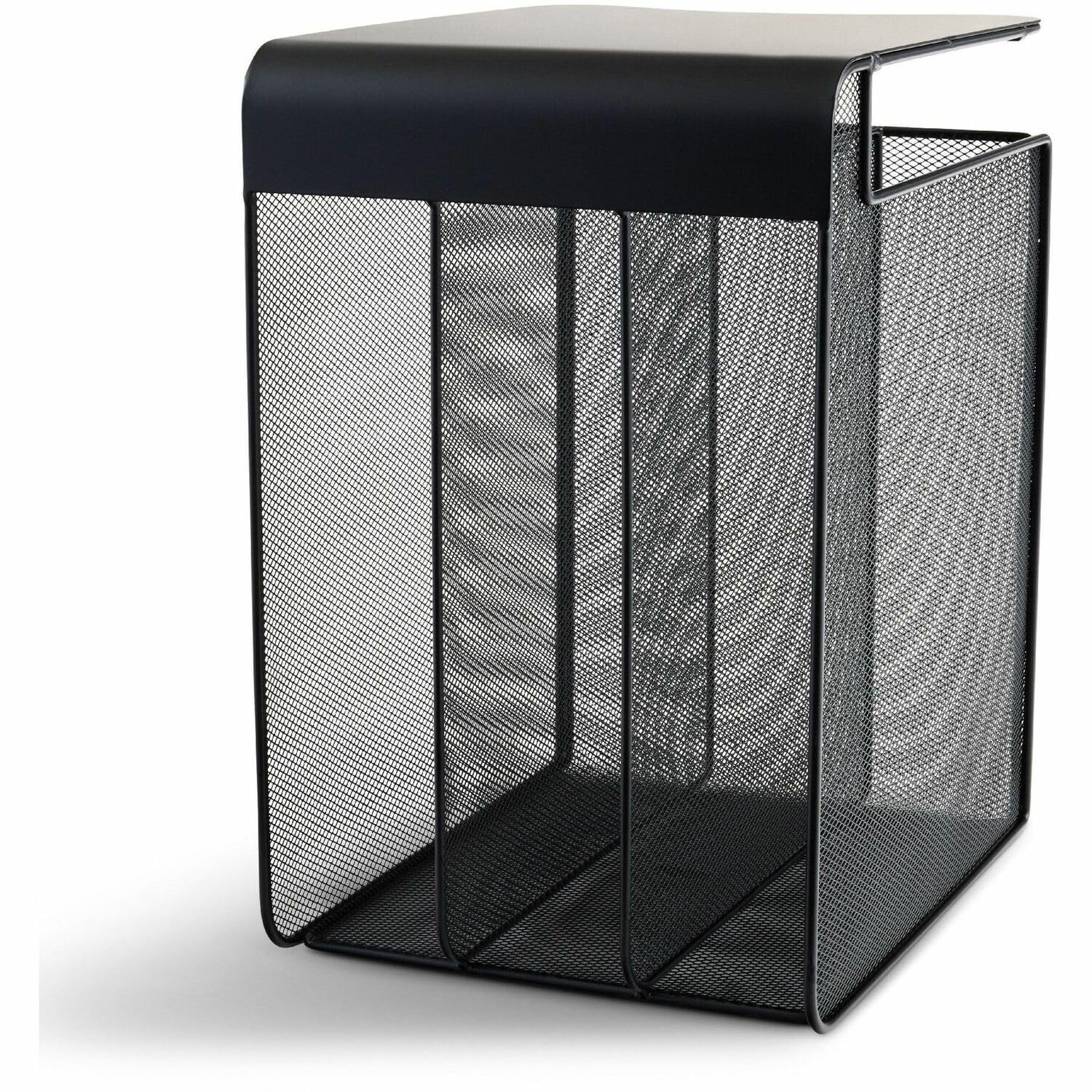 Onyx Vertical Hanging Storage Unit Black File Organizer for Desk 9.5x12x14.75