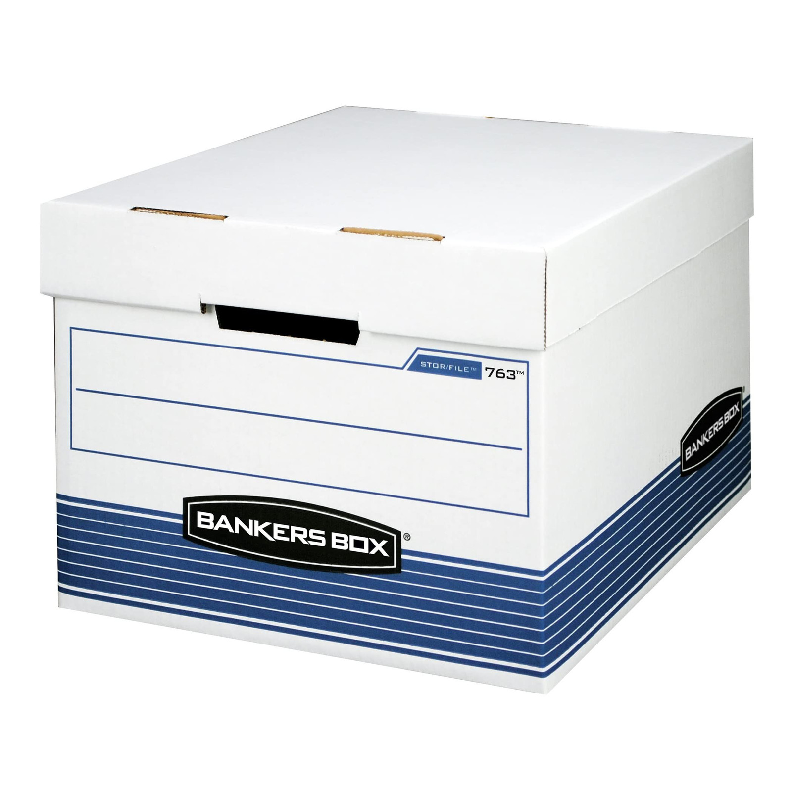 Bankers Box 20-Pack Medium Duty File Storage Boxes with Lids, (pack of 20)