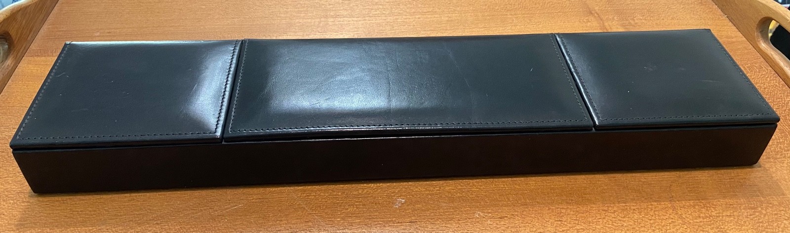 Old Leather by Bosca – Hugo Bosca Leather Accessory, 16.75″ x 4″