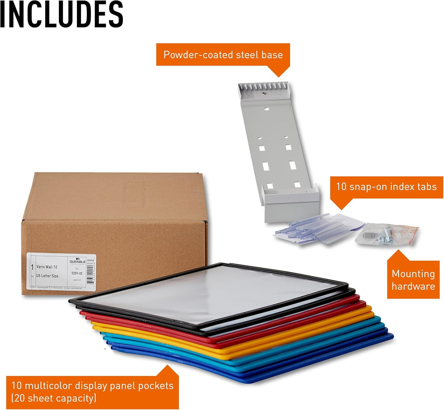 Vario Wall Reference System, 10 Panels, Assorted Borders and Panels