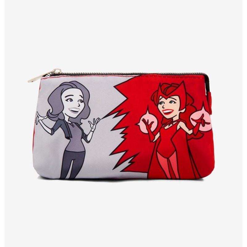 Marvel WandaVision Retro Vision & Wanda Pencil Case NWT New