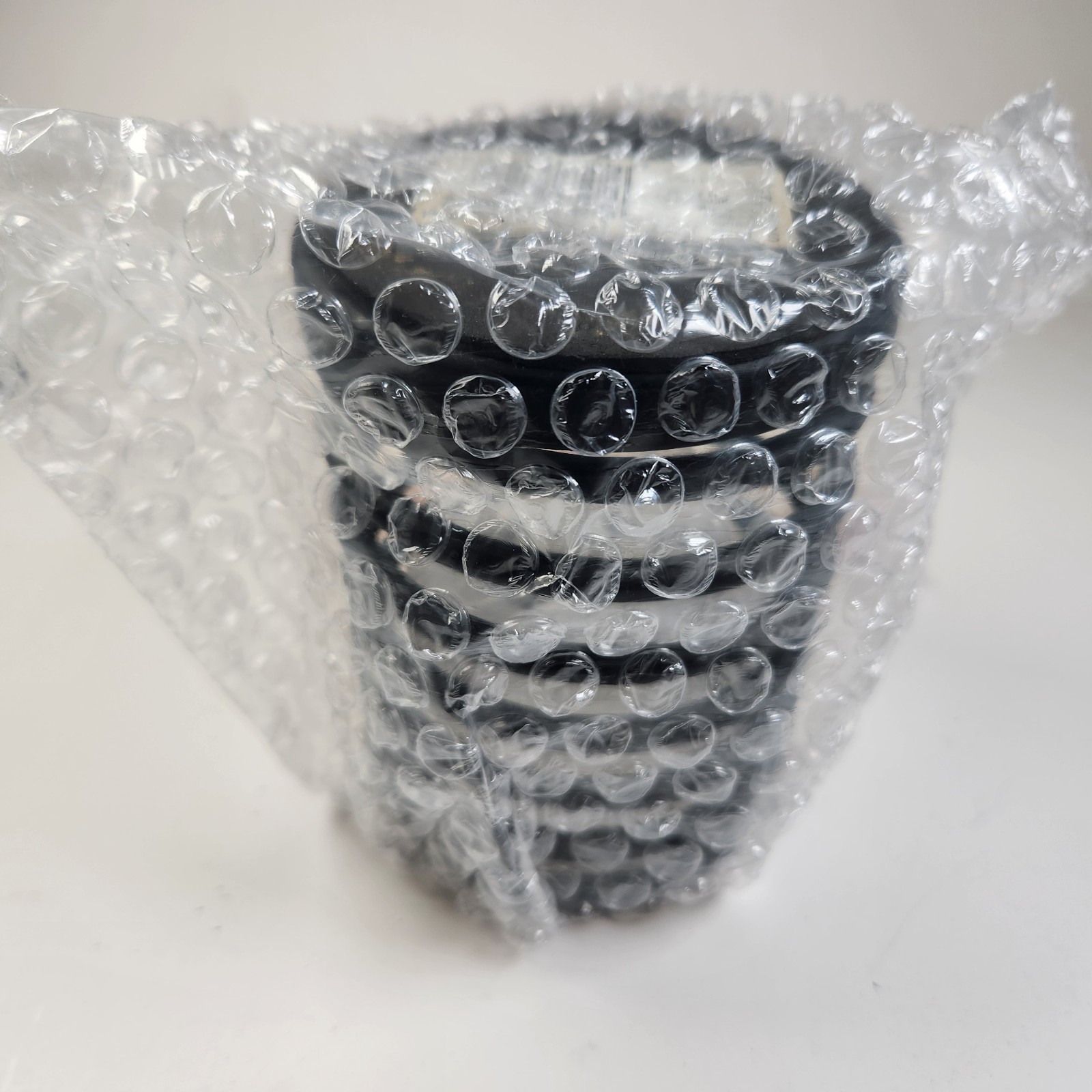 Spectrum Pencil Cup, Spiral Wire with Tilt-Resistant Base, Black Matte Finish