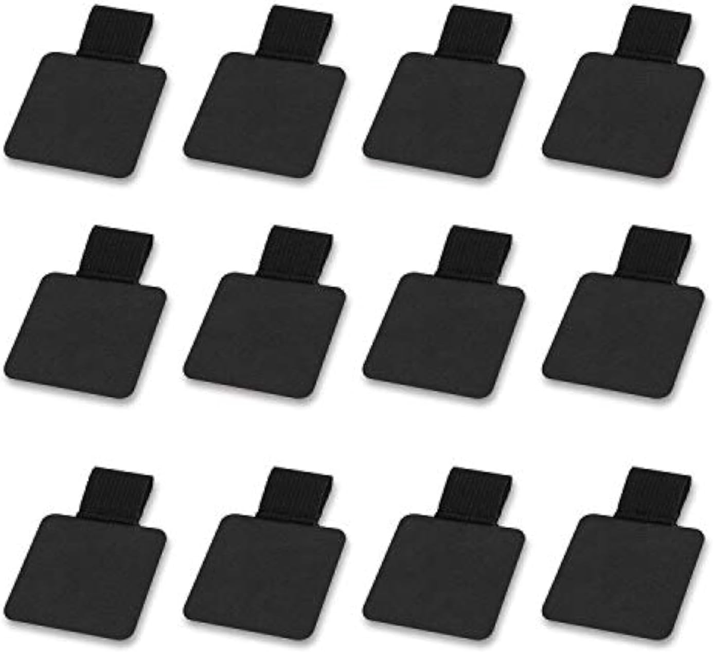 SLSON 12 Pack Notebook Pen Loop Holder Self-Adhesive Pen Holder Pencil Holders E