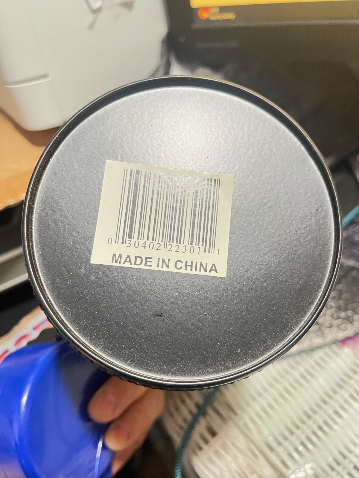 USED Eldon Mesh Durable Pencil Cup Holder 6″H x 4 3/4″D(Q3)