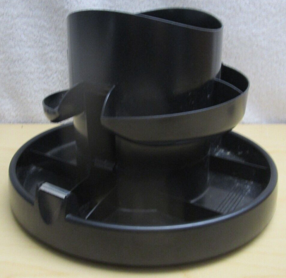 OFFICEMATE 21215-10 Executive Double Supply Organizer, Black, Spins