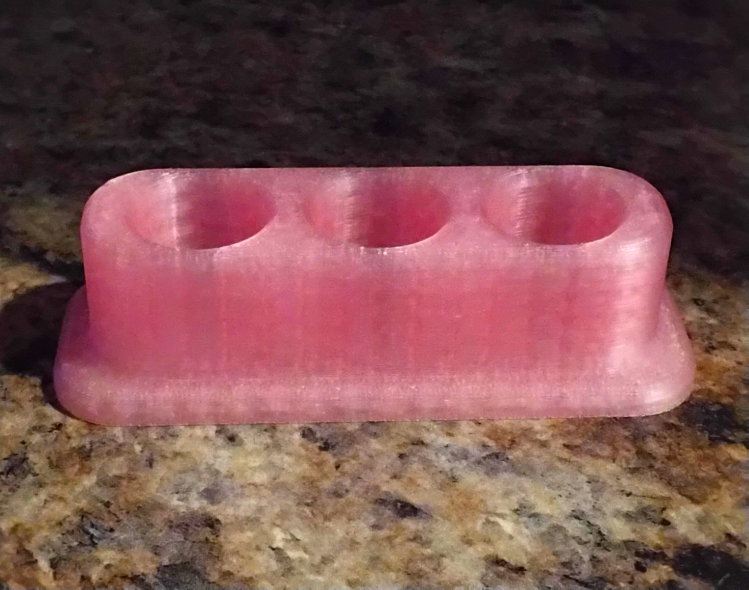 3D Printed Ruby Desktop Pen/Pencil/Scissors/Superglue Holder/Stand/Organizer