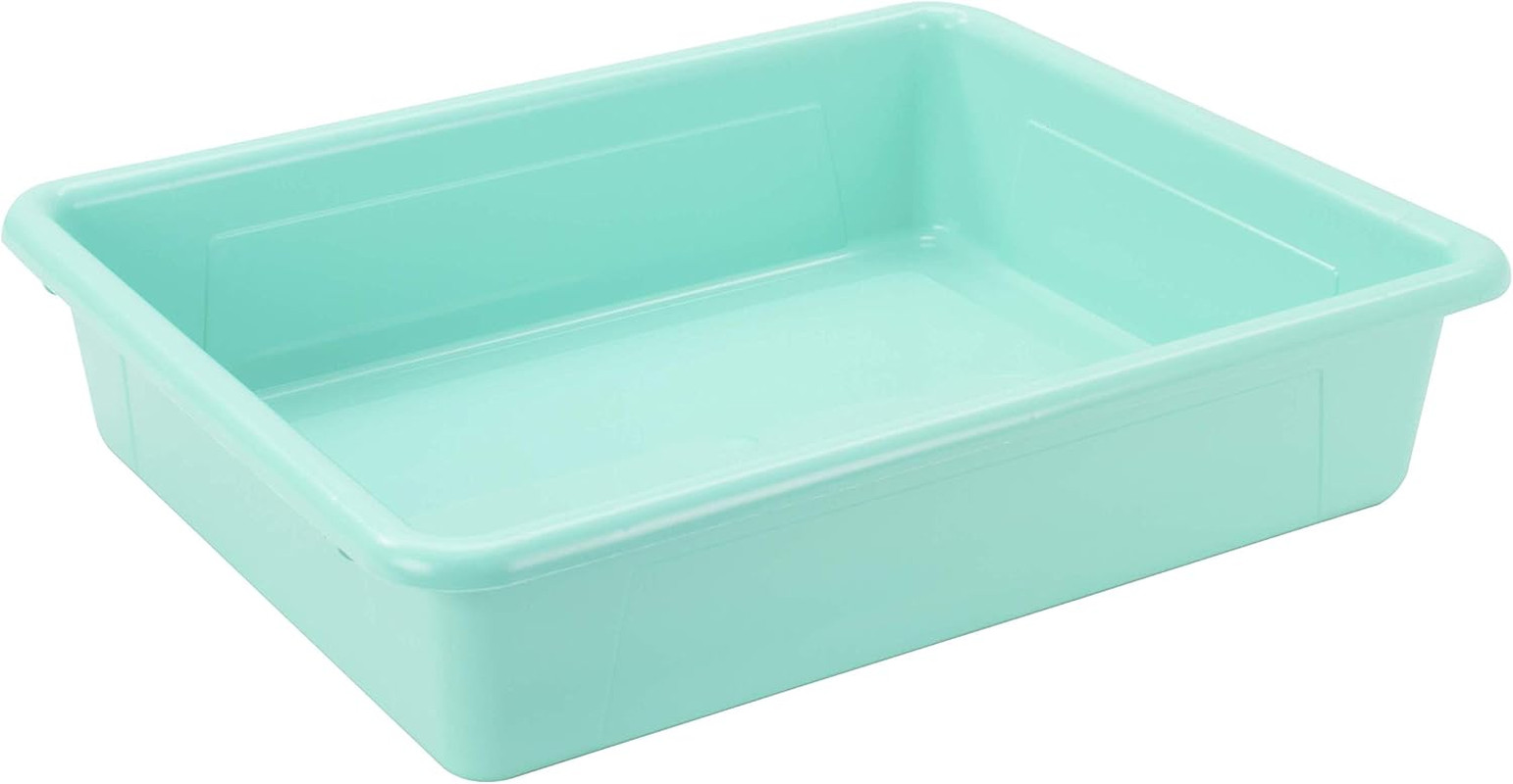 (62522U05C) Letter Size Flat Storage Tray – Organizer Bin for Classroom, Office
