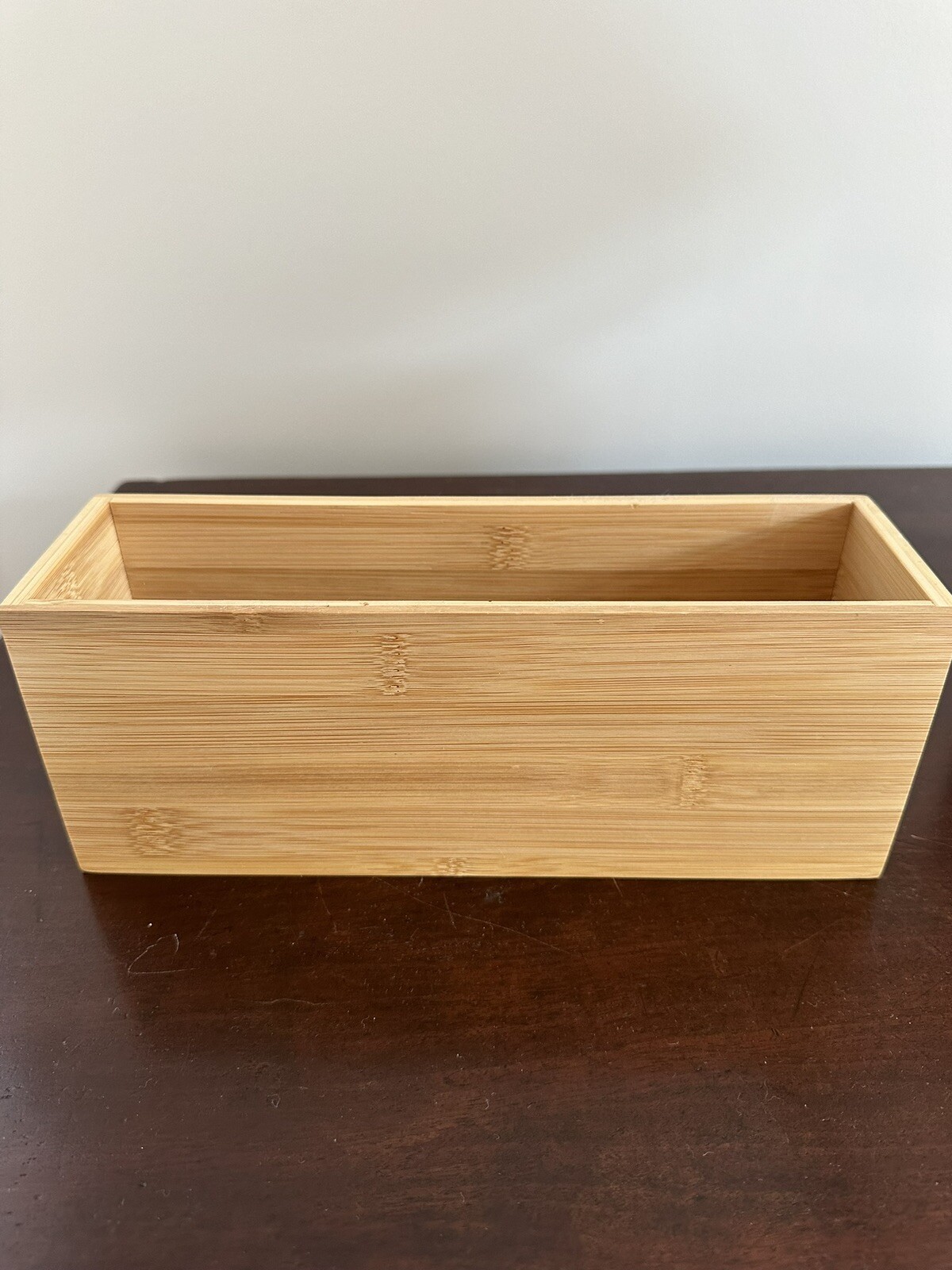 bamboo desk organizer