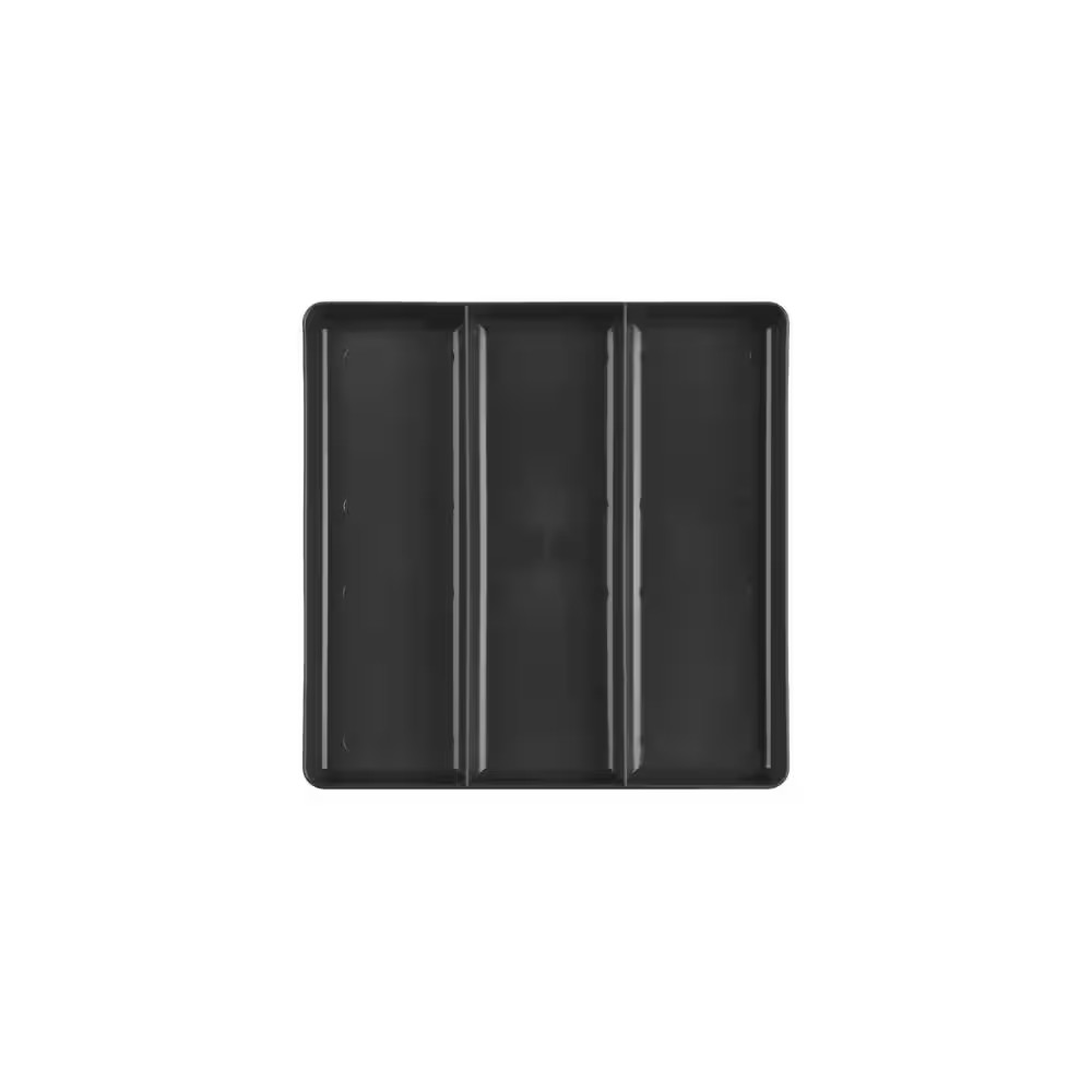 3-Compartment Organizer Tray (Black)