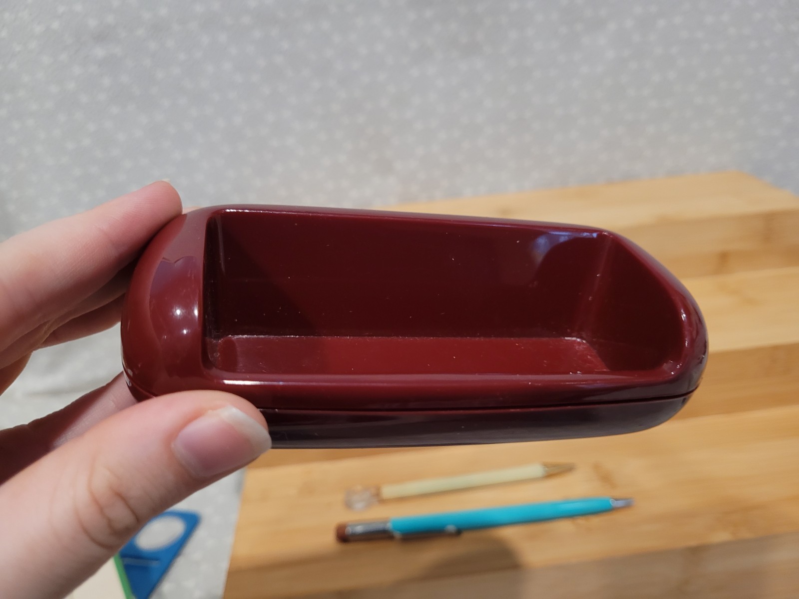 Vintage Eldon Office Products Burgundy Organizer Tray Swingline Stapler Desk Lot