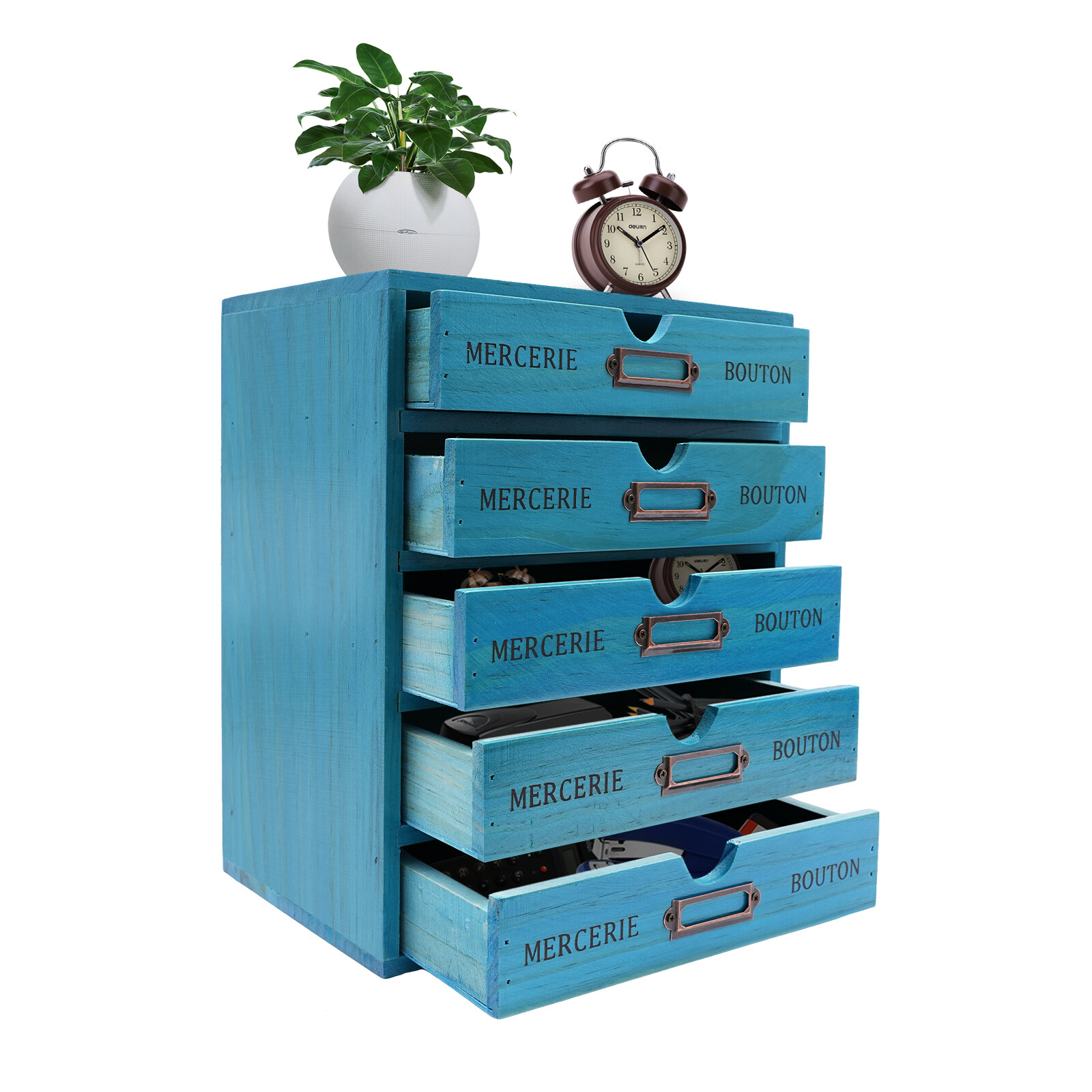 New 5-Tier Drawer Cabinet | Desktop Organizer Box | File Drawer Organizer SALE