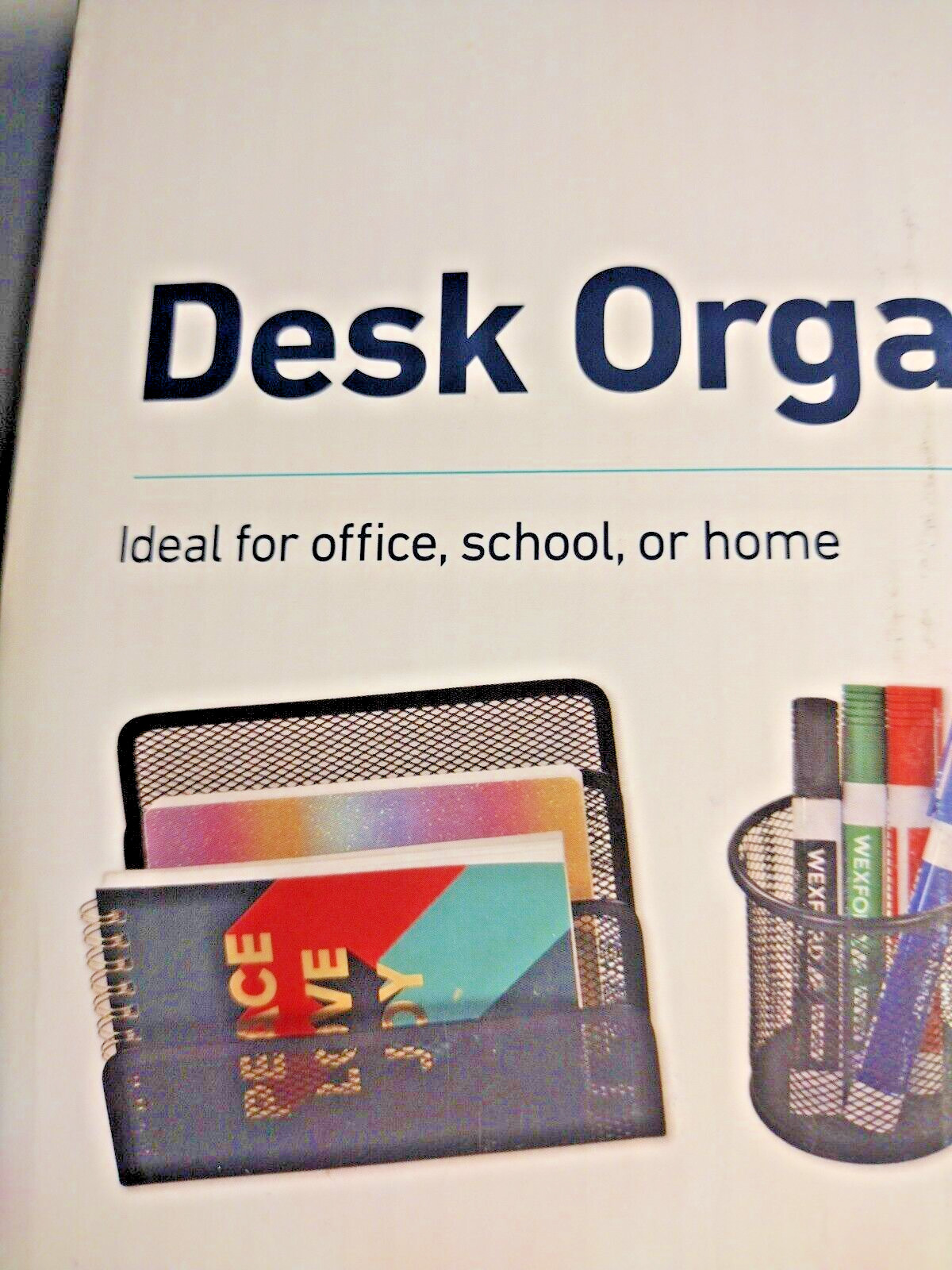 Desk Organizer Set 4 Count Wexford – Ideal for Office, School, or Home NEW