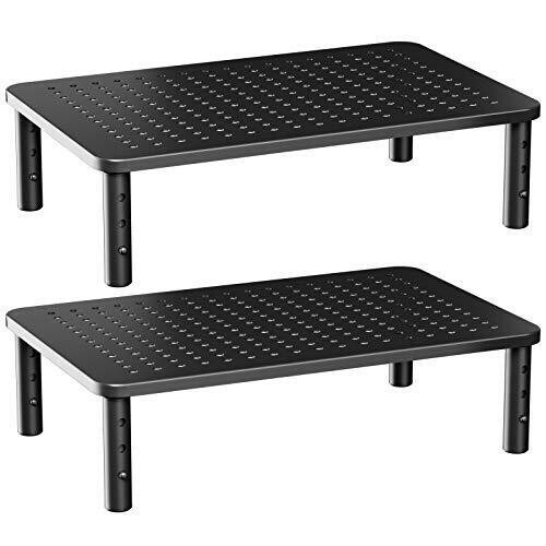Ergonomic Monitor Stands 3 Settings, Laptop Stand,Projector, Desktop Stand Black
