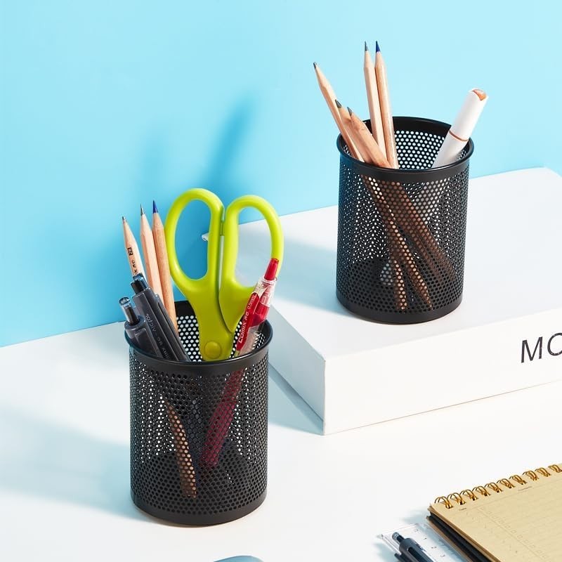 Durable Pen Holder with Non-Slip Base | Perfect for Home and Office, 1 Pack