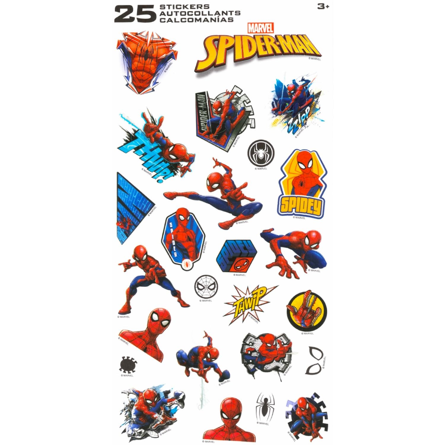Spiderman Pencil Box Set – Marvel School Supplies Bundle with Pencil Case, Pe…