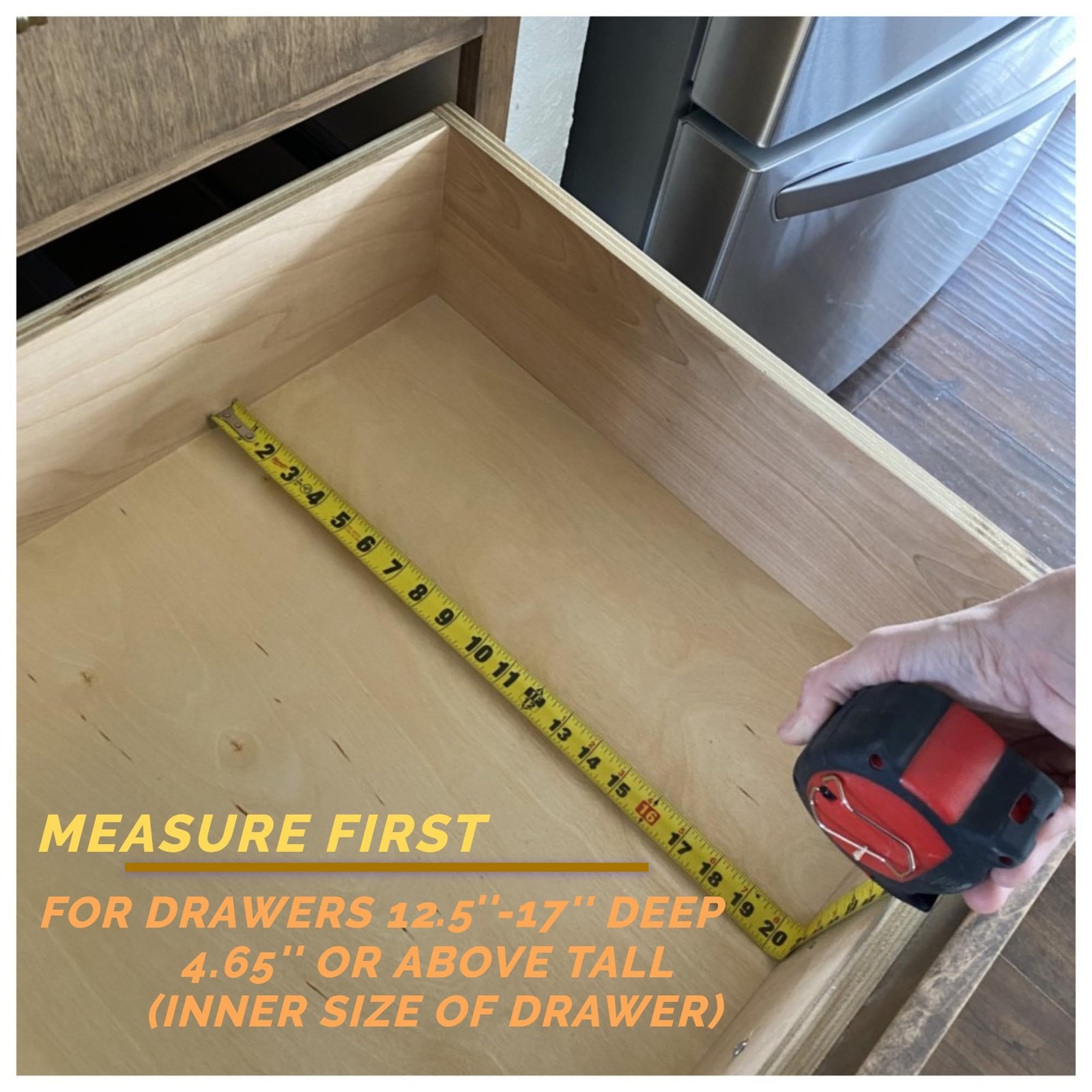 Fabsome Dresser Drawer Organizers 6 Pack 4.65 High Adjustable From 12.5-17