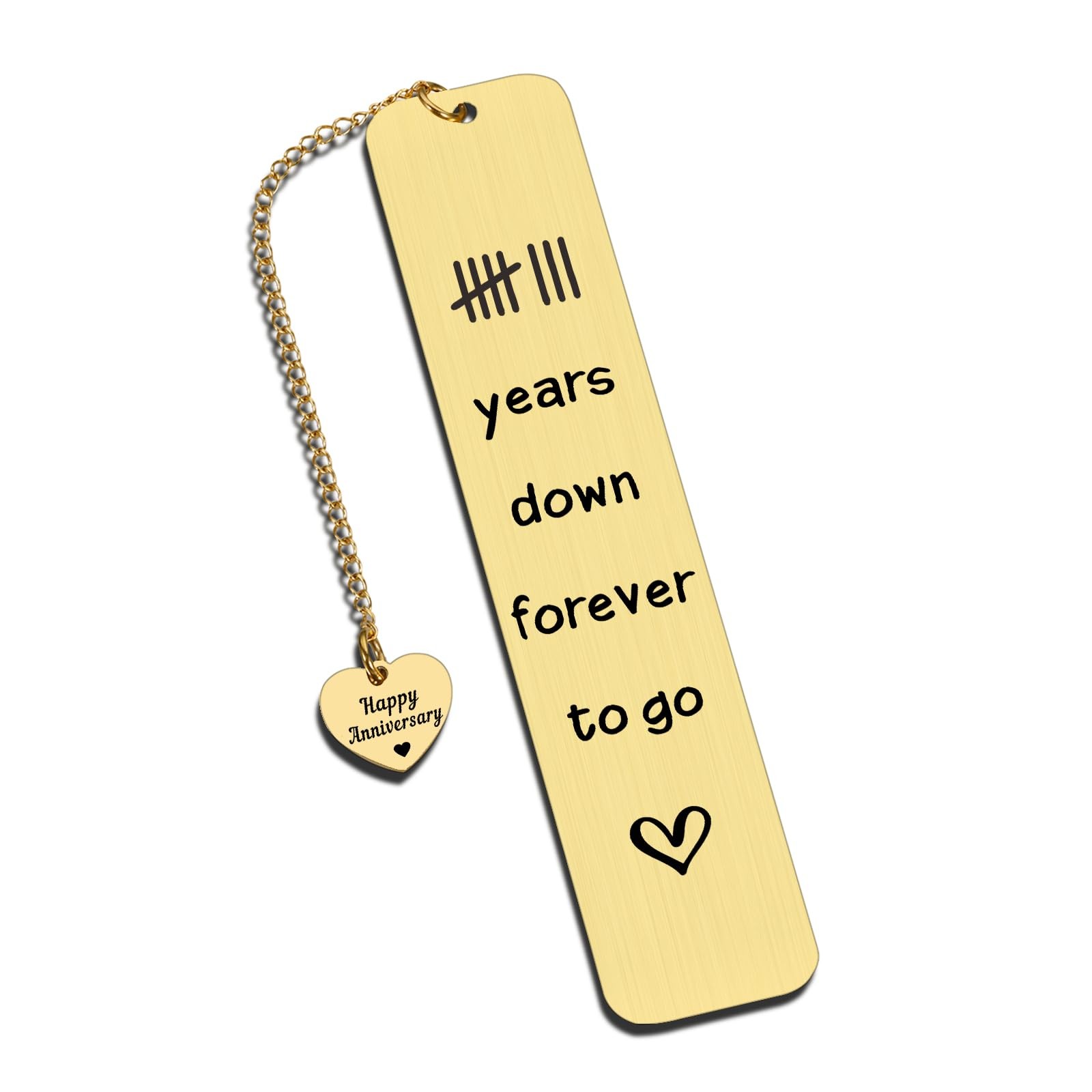 8 Year Anniversary Bronze Gifts for Her Him – 8th small, Gold