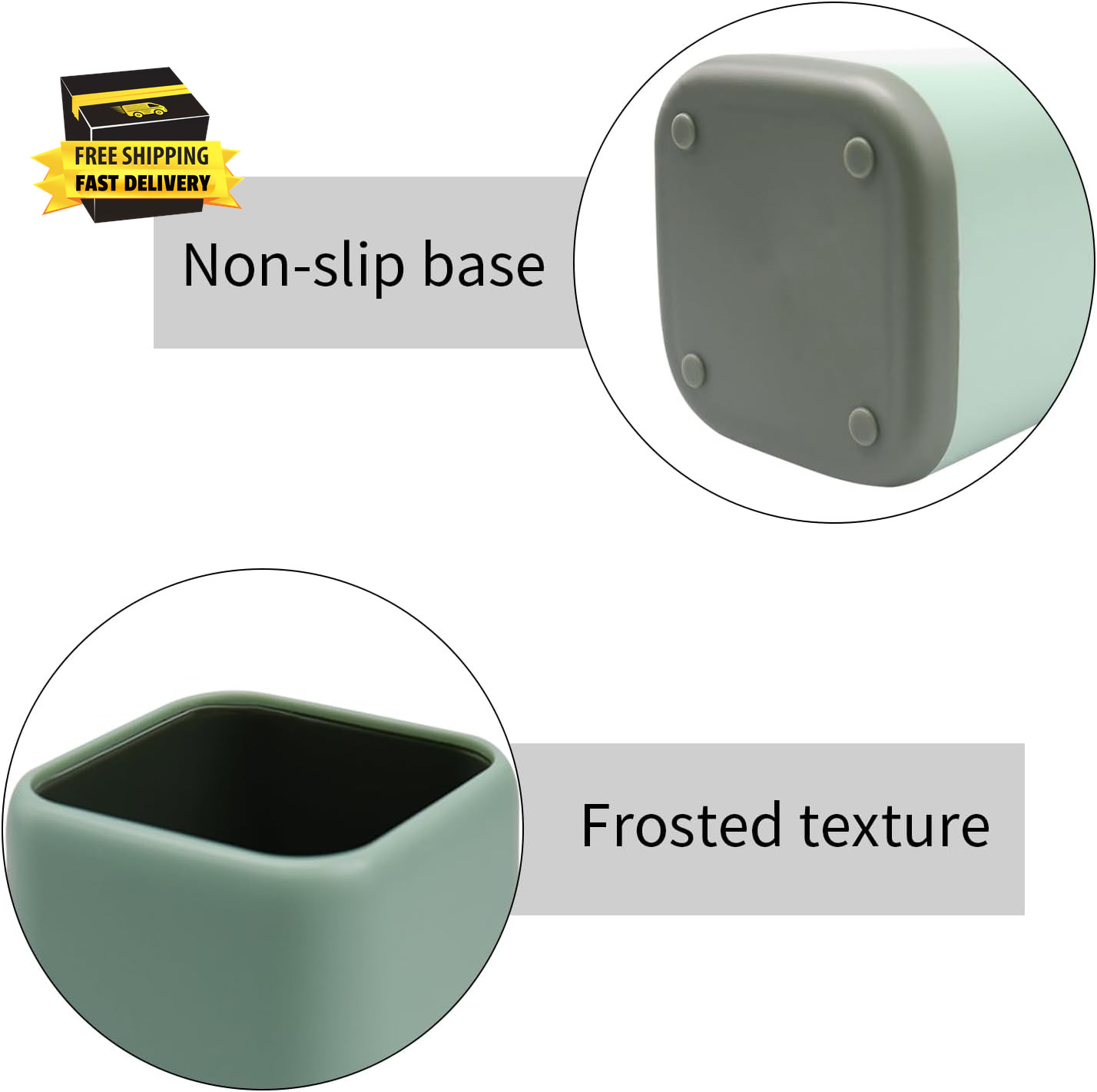 Pencil Holder, Pen Cup Makeup Brush Holder, Desktop Organizer Storage Case Scand