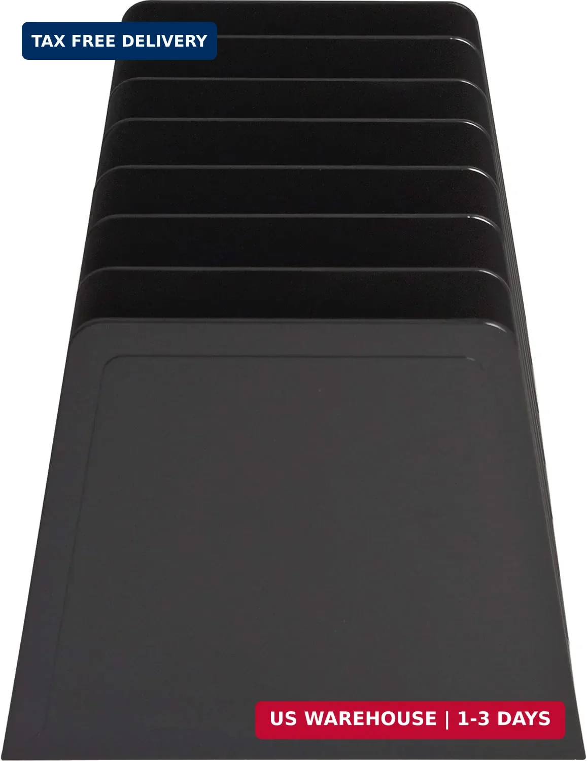 Desktop File Organizer, Mail Organizer, 7 Compartments Office File Sorter, for E