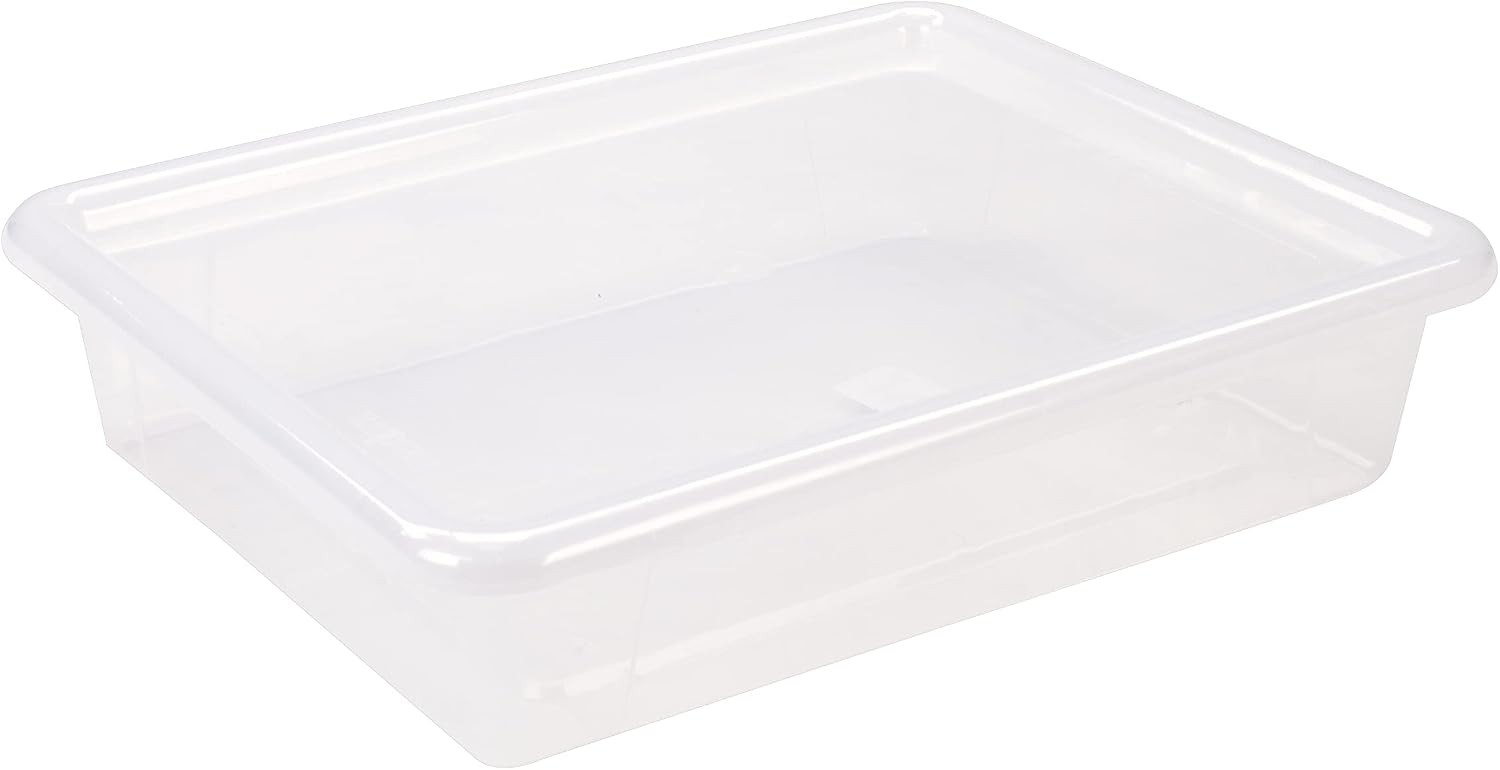 Letter Size Deep Storage Tray Organizer Bin Classroom Office & Home