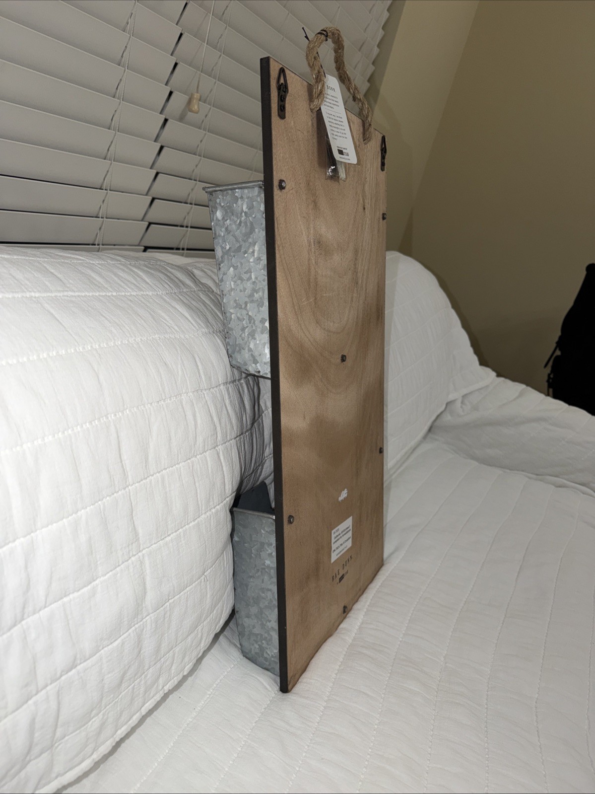 Rae Dunn Wall Hanging Inbox and Outbox