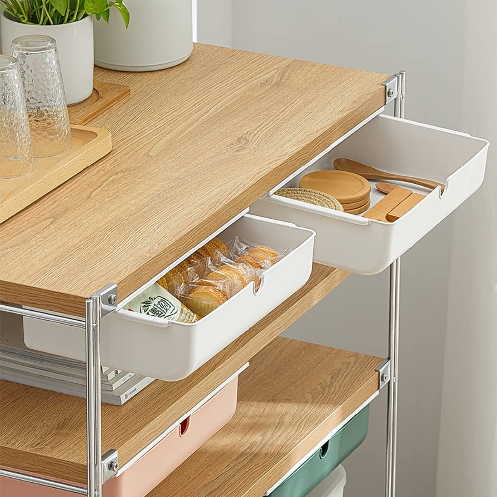 Under Desk Drawer, Large Self-Adhesive Under Desks Organiser, 13×9.2inch Hidd…