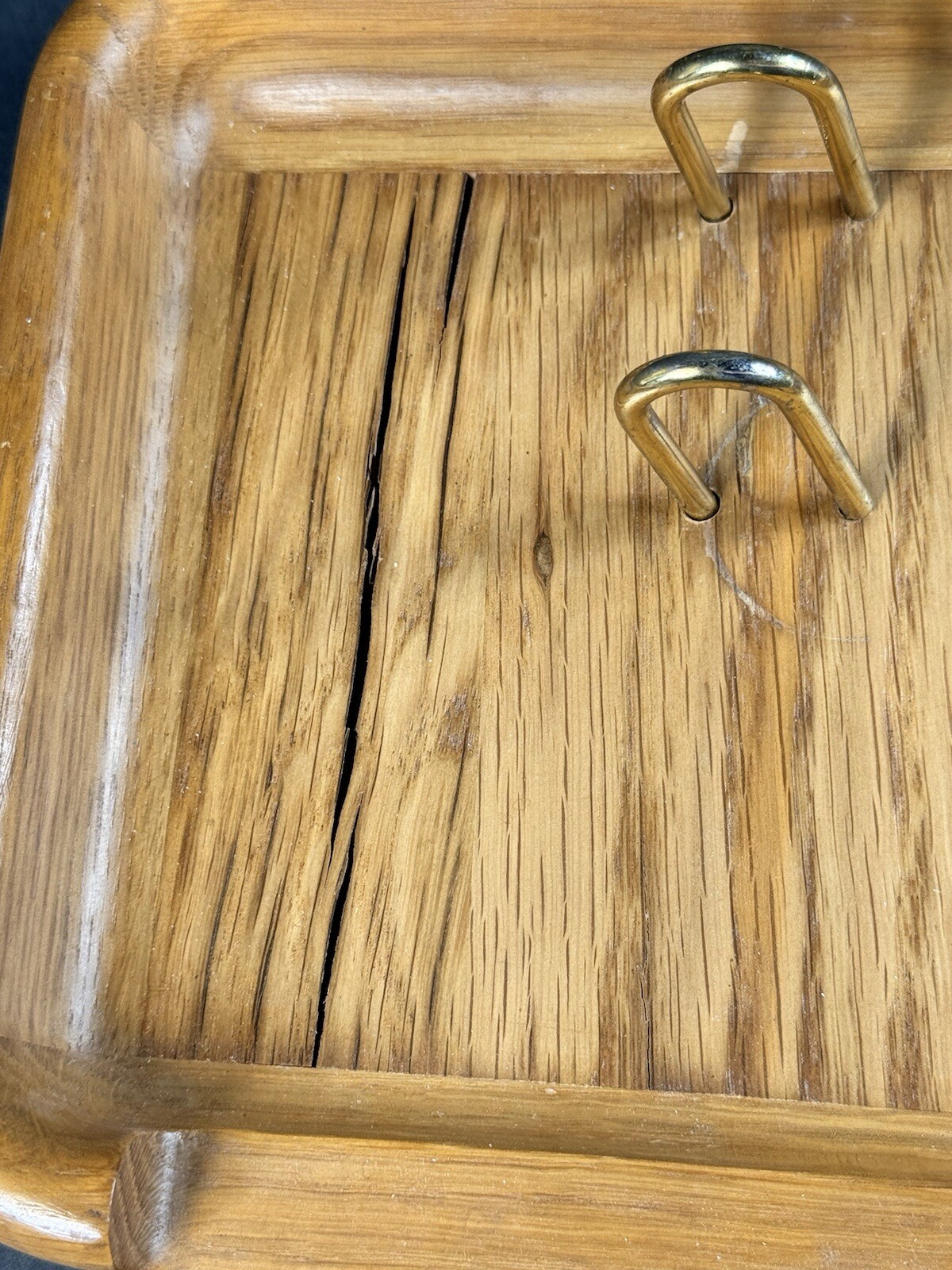 Eldon Woodline 6500 Wood And Brass Desk Accessory