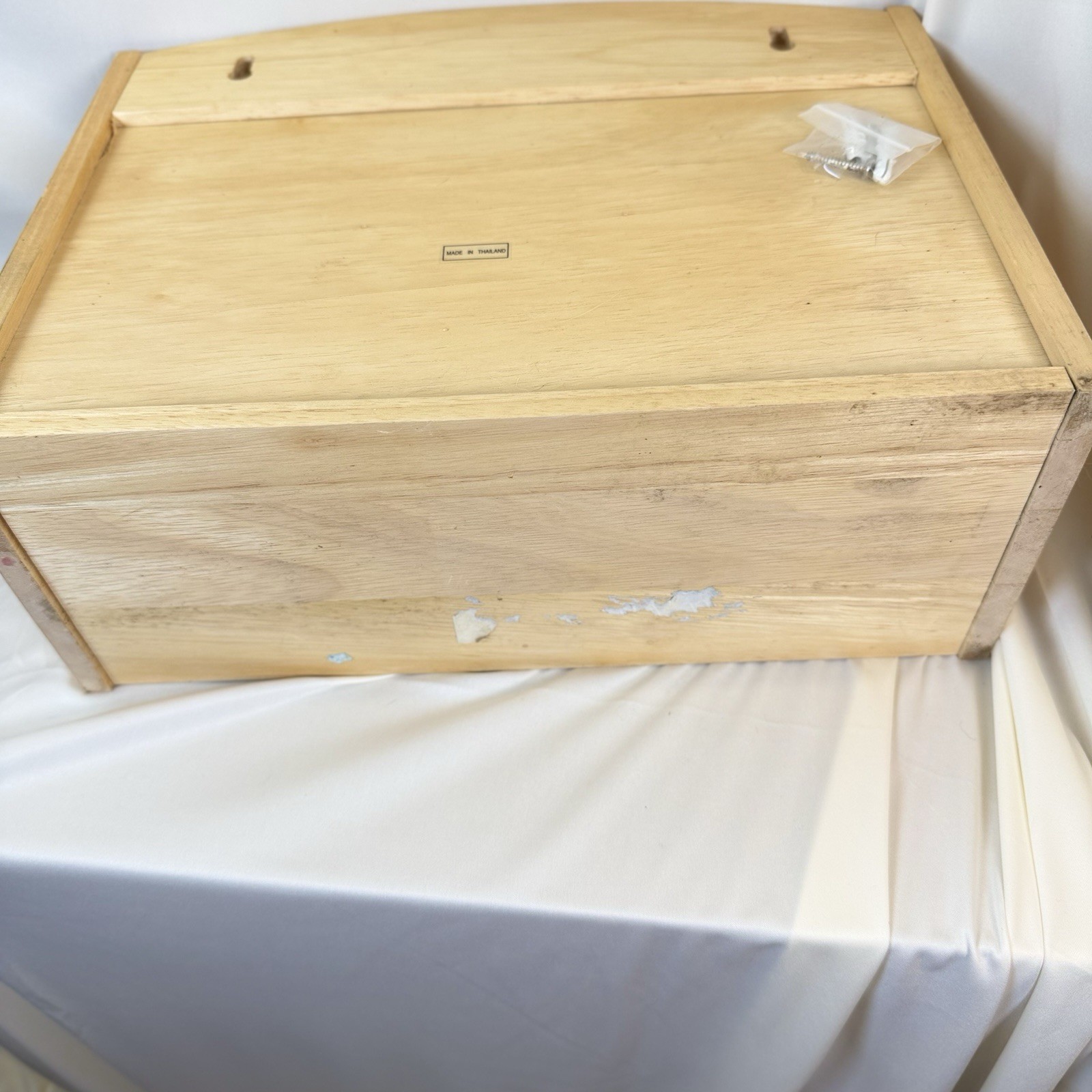 Solid Wood Letter/Mail Desk Top Organizer 9×12.5×5 Inch
