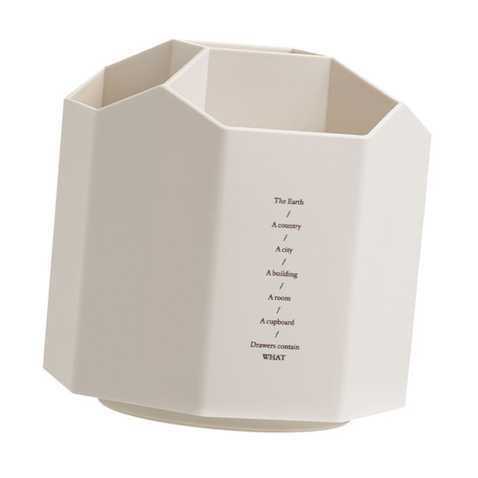 Multifunctional Rotating Desk Organizers For Home Office Decor Easy To Use
