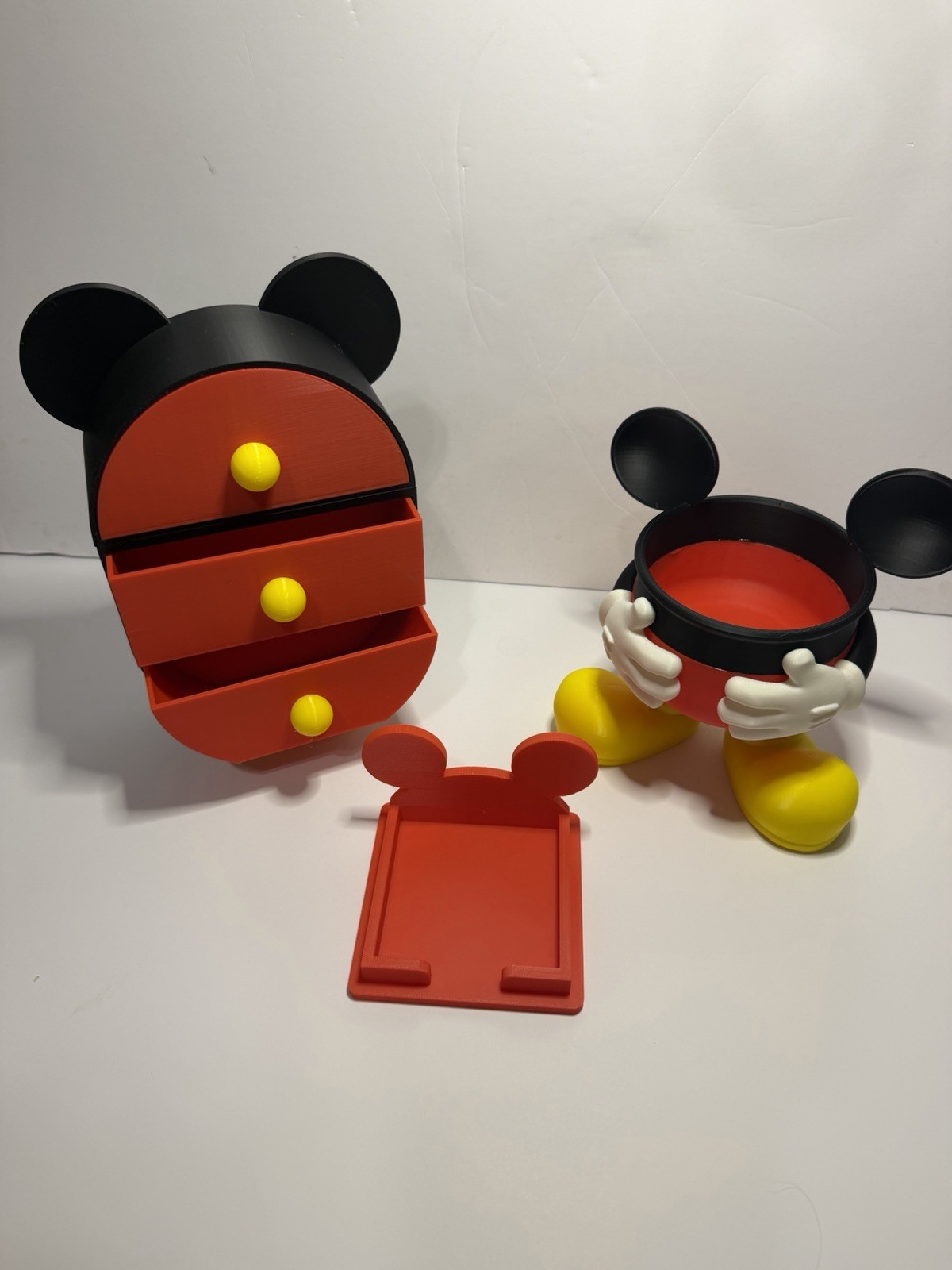 mickey mouse desk organizer set