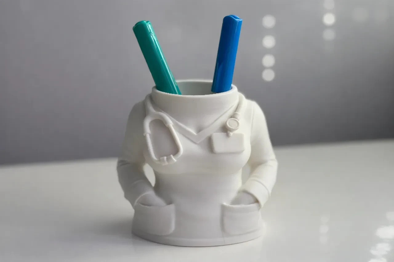 NURSE PEN HOLDER ORGANIZER FOR DESK GIFT PEN HOLDER