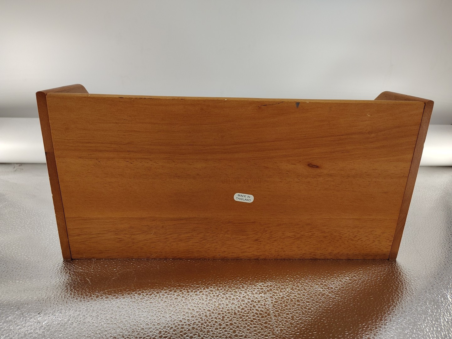VTG LILLIAN VERNON Wood Desktop Mail CD-BILL ORGANIZER 31 SLOTS & DRAWERS