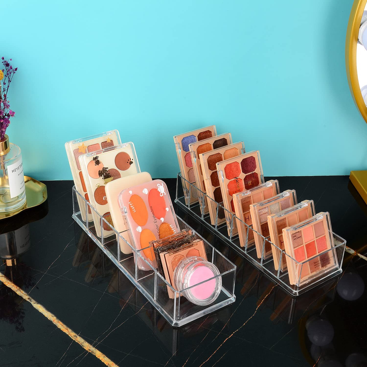JessLab Acrylic Organizers, Bathroom Organizer for Drawer, Transparent