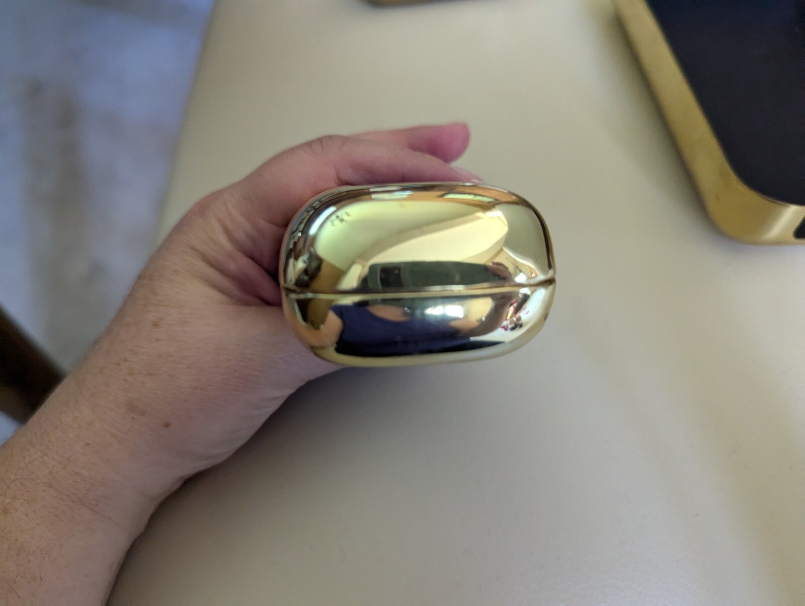 Eldon Emphasis Vintage Office Brass Note Pad Tray Business Card Paperclip Holder