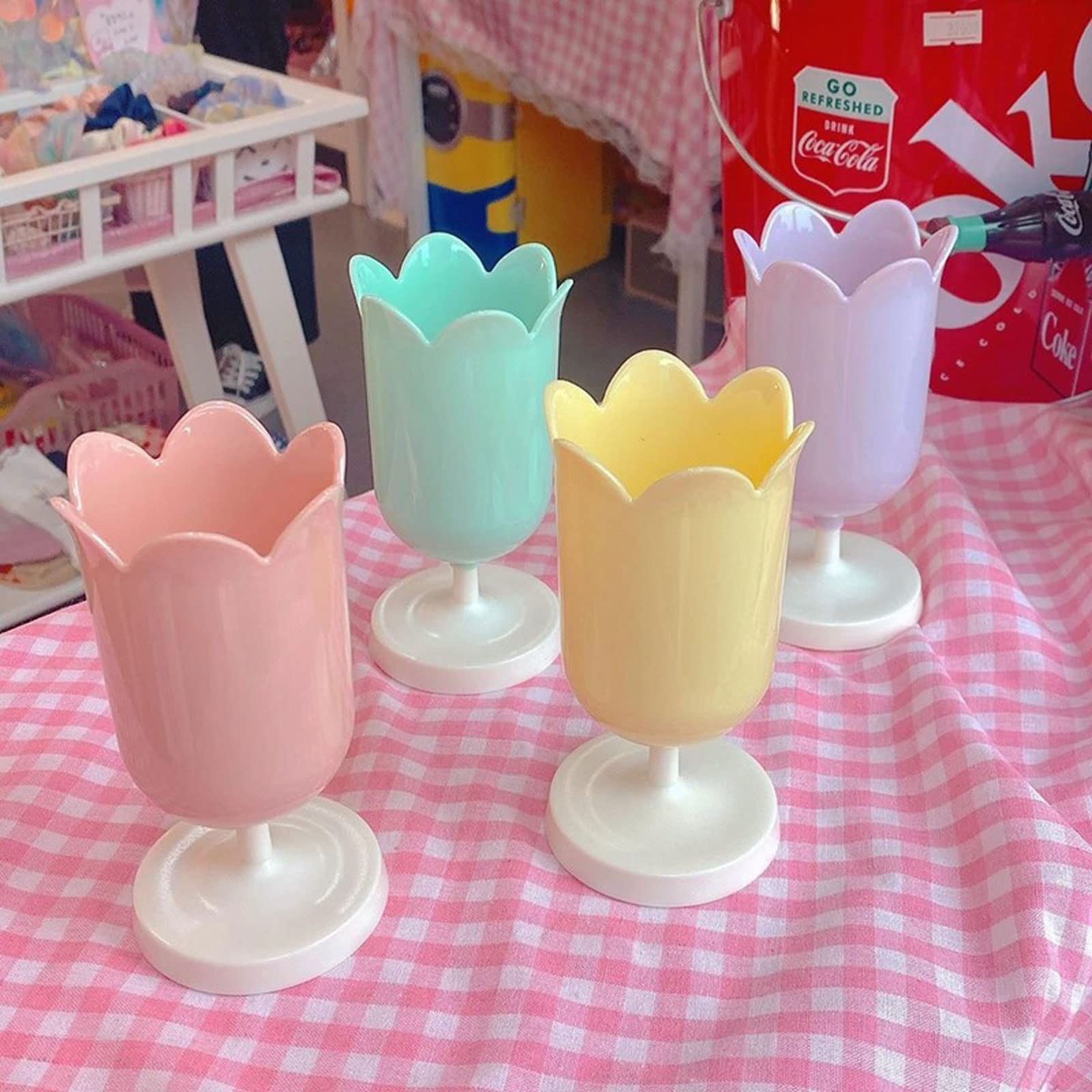 Tulip Pen Holder for Desk Cute Organizer Desk Organizer Makeup Brush Holder G…