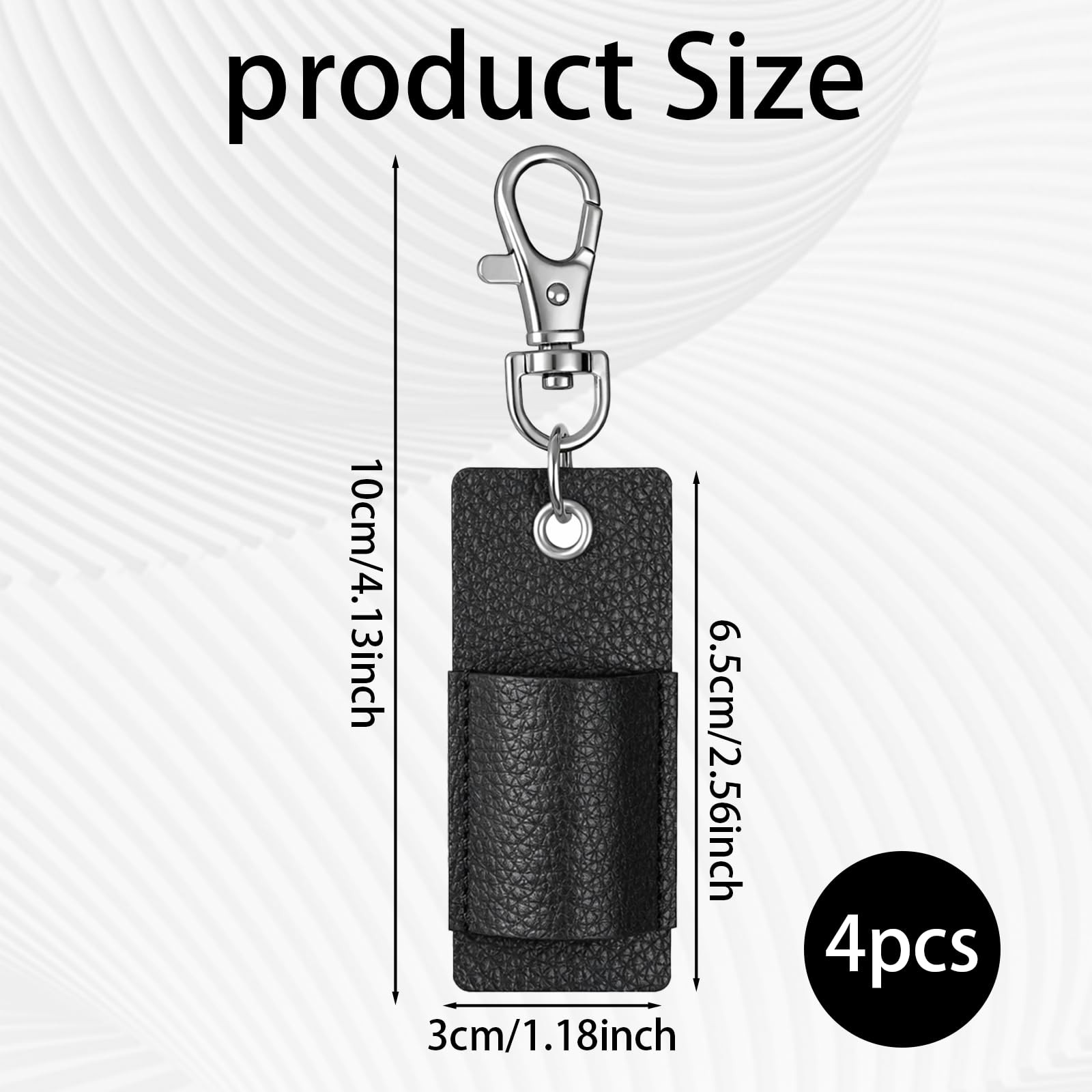 4×6 Inch Leather Mini Clipboard with Pen Holder for Receipts Nurses Teachers