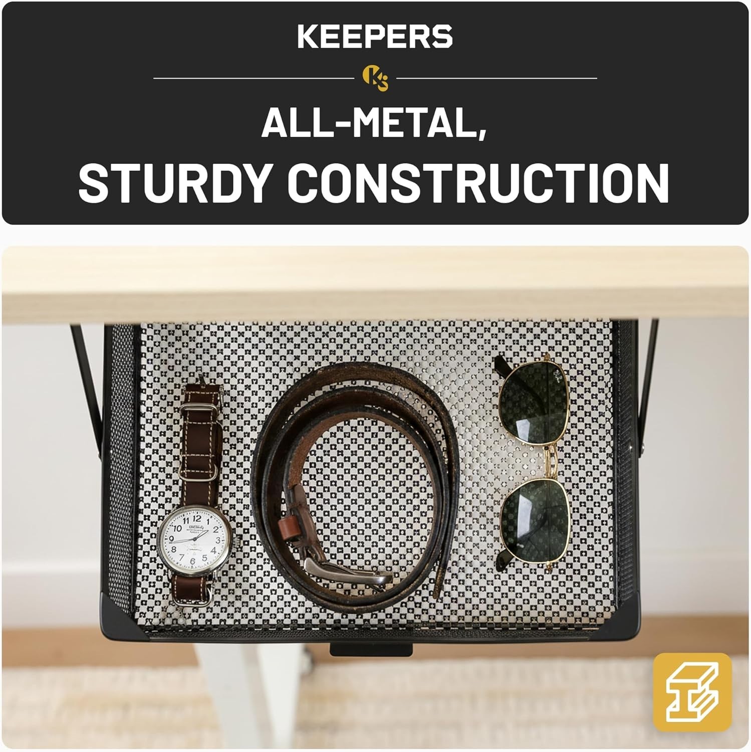 Easy Mount Under Desk Drawer – Organize Efficiently