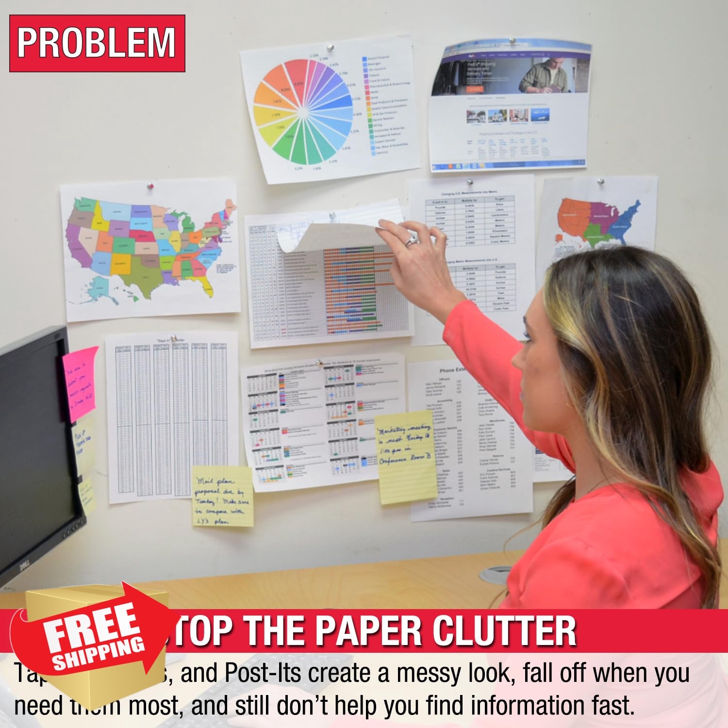 Ultimate Office Wall Mount Organizer