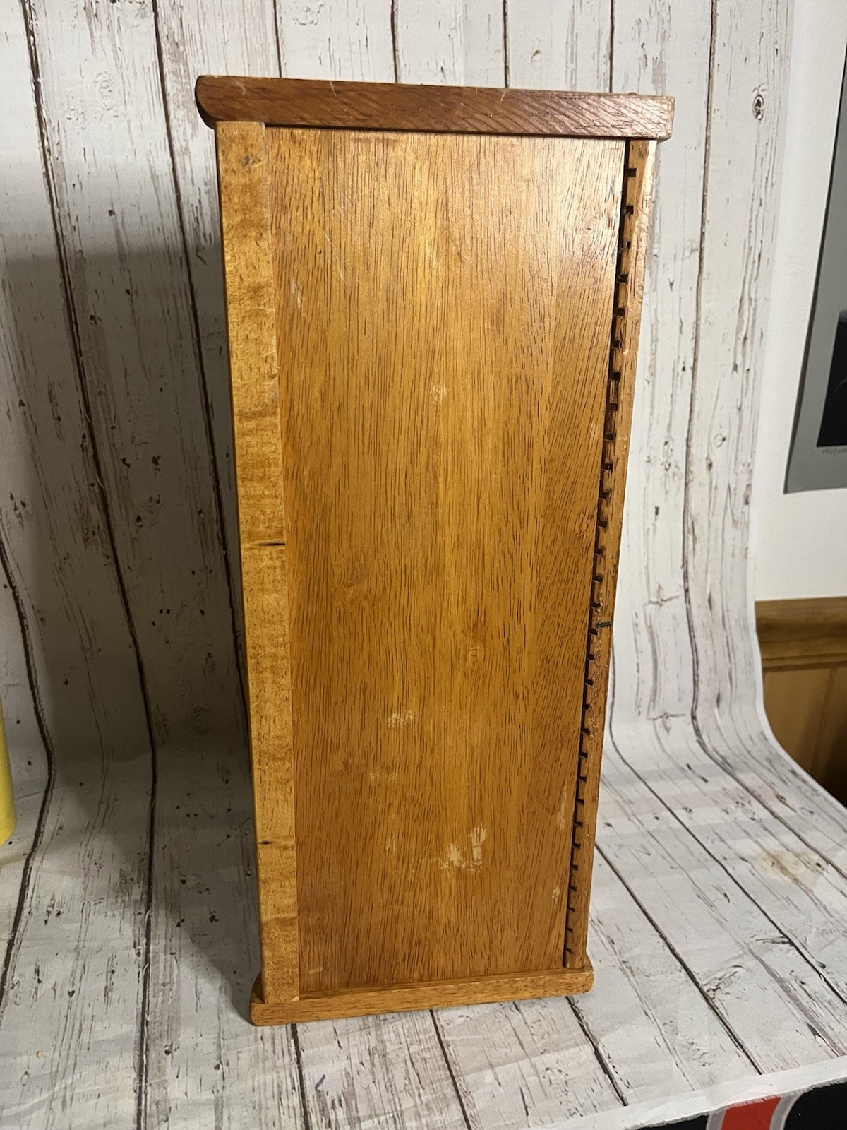 Vintage Wooden 31 Slot Mail Sorter Desk Organizer Preferred Stock 17″ x 7″