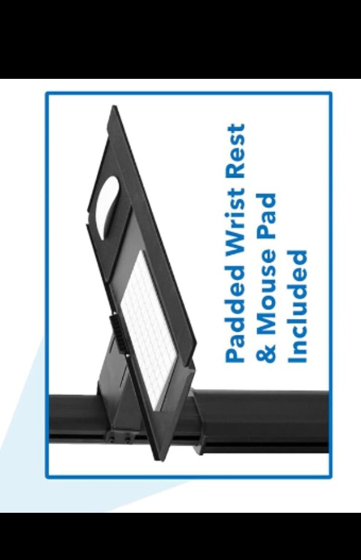 Mount-It! Adjustable Keyboard Tray (Parts Only) Mobile Workstation