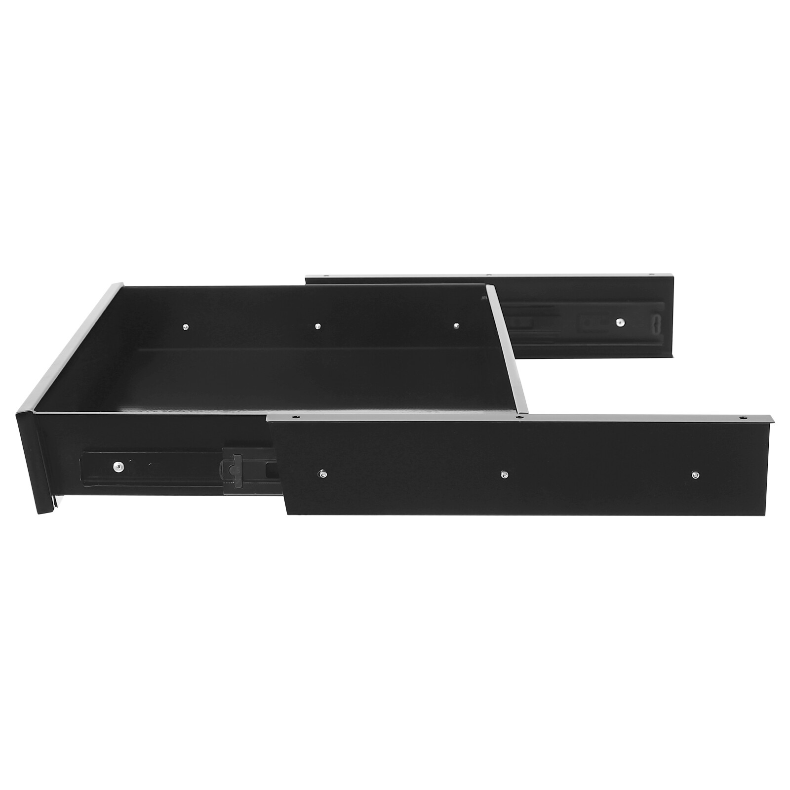 Under Desk Mounted Drawer Storage Organizer Sliding Pullout Drawer Standing Desk