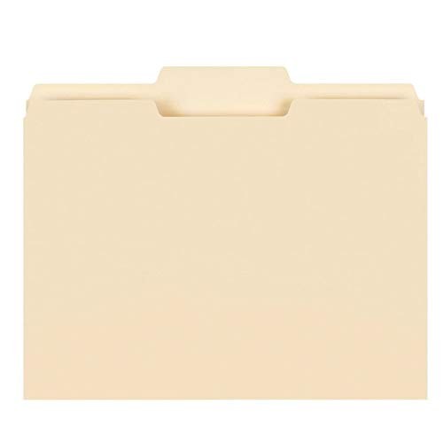 File Folders, 1/3 Cut, Letter Size, Manila, Pack Of 250, 645927