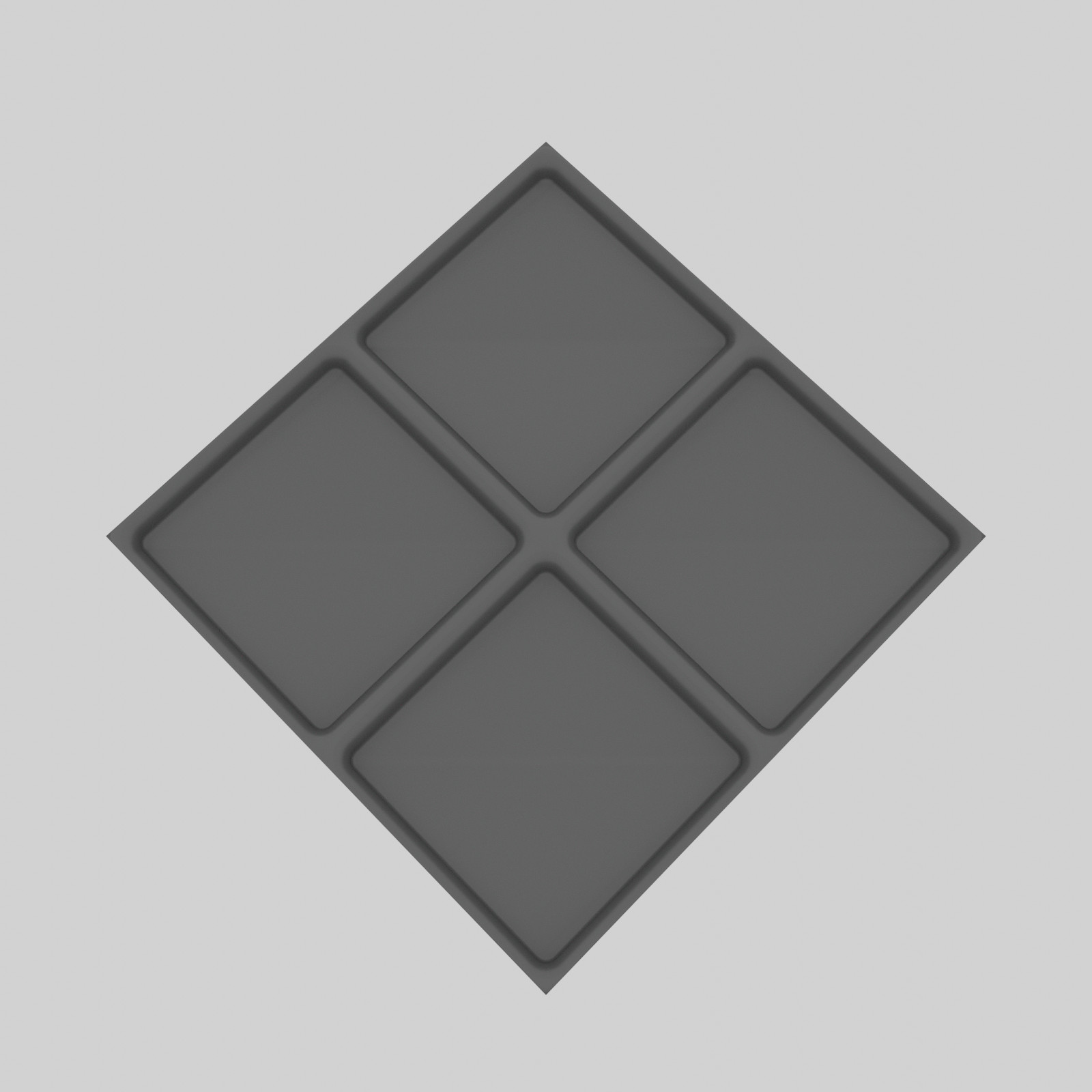 Drawers with Dividers and Gridfinity Attachment PC accessory Black PETG 3D Print